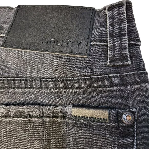 Fidelity Men's Hendrix Denim Indie Skinny Steel Wash Jeans 31x32 NWT $195 - Picture 4 of 14
